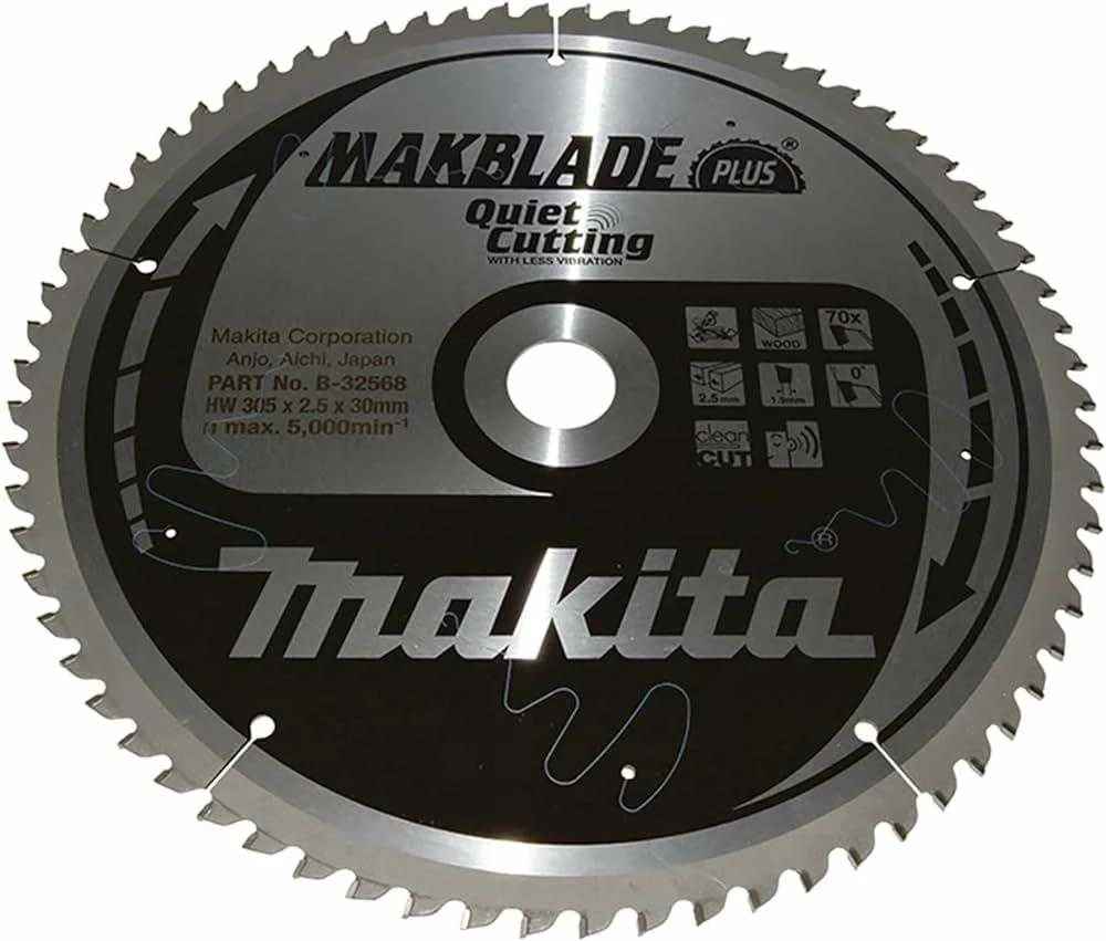 MAKITA diskinis pjūklas 305x30x70z MAKBLADE PLUS WOOD