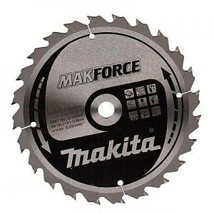 Makita T.C.T. pjūklas MAKFORCE 355X3X30mm 20° T24 B-08274 T.C.T • 355 x30 mm • T24 • 20° • Medienai