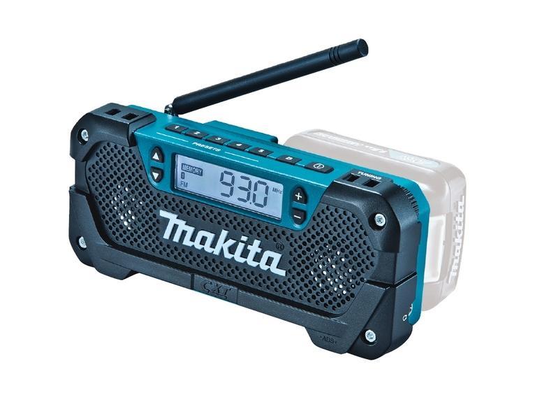 Makita radijas DEAMR052, 10,8V CXT, be akumuliatoriaus ir