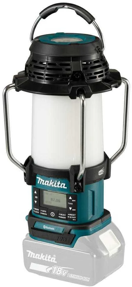 Makita Akumuliatorinis LXT® žibintas / radijas DMR056 14,4V / 18V • 1 000 lx • DAB/DAB+