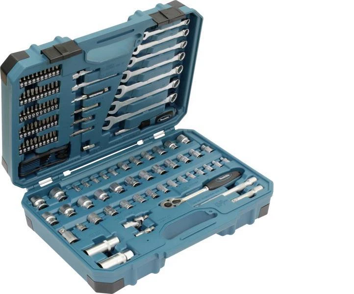 Makita rankinių įrankių rinkinys Makita E-06616 120 vnt.