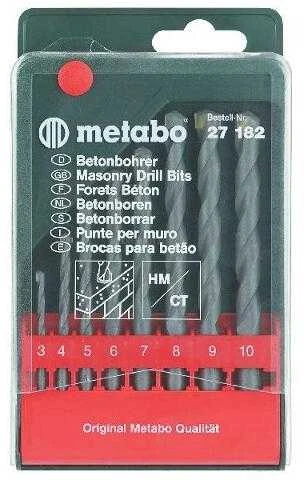Grąžtas Makita Rinkinys grąžtų DO BETONU 8 vnt. 3-10mm