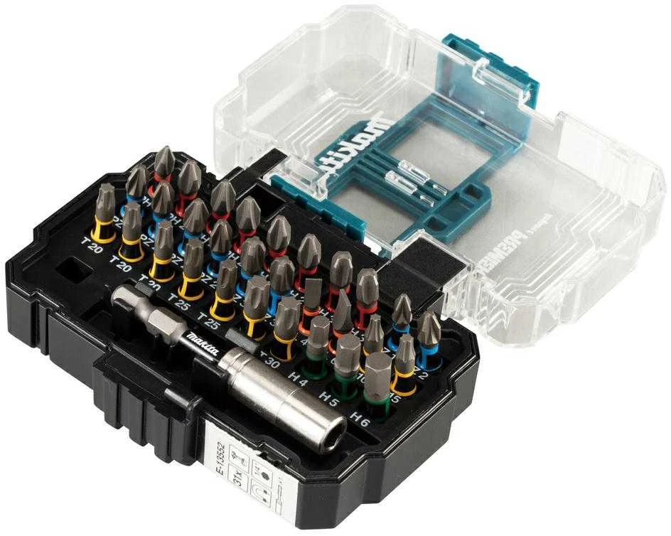 Grąžtas Makita Smūginių sukimo antgalių rinkinys E-13552