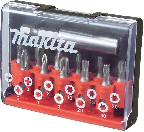 Makita Sukimo antgalių komplektas 12 vnt. D-31083 (PH, PZ, TX, 25mm, magnetic holder )
