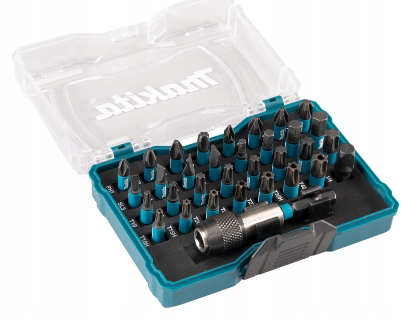 Makita E-12441 sukimo antgalių rinkinys, 33vnt. IMPACT Juodas