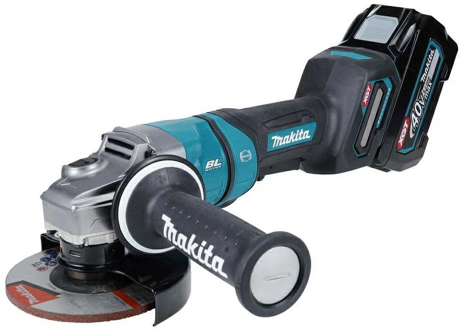 Makita GA050GZ Kampinis šlifuoklis XGT, 125MM, 0-11000RPM; bešepetėlinis variklis; elektrinis stabdys; AFT; Svirtinis jungiklis; "Z" versija - komplektuojamas be akumuliatoriaus ir kroviklio