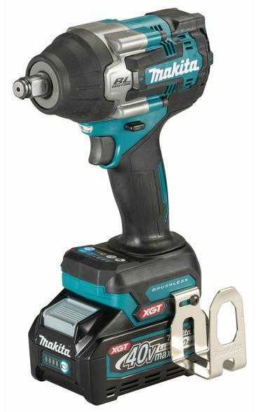 Makita TW007GM201 Akumuliatorinis smūginis veržliasukis 40V XGT, 2x4.0Ah, 1/2", 760Nm, BL-M,