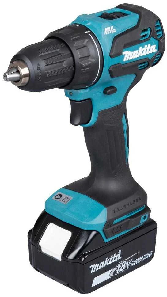 Makita DDF490Z Akumuliatorinis gręžtuvas 18V, BL, 13mm, 65 Nm, Be akumuliatorių ir kroviklio!