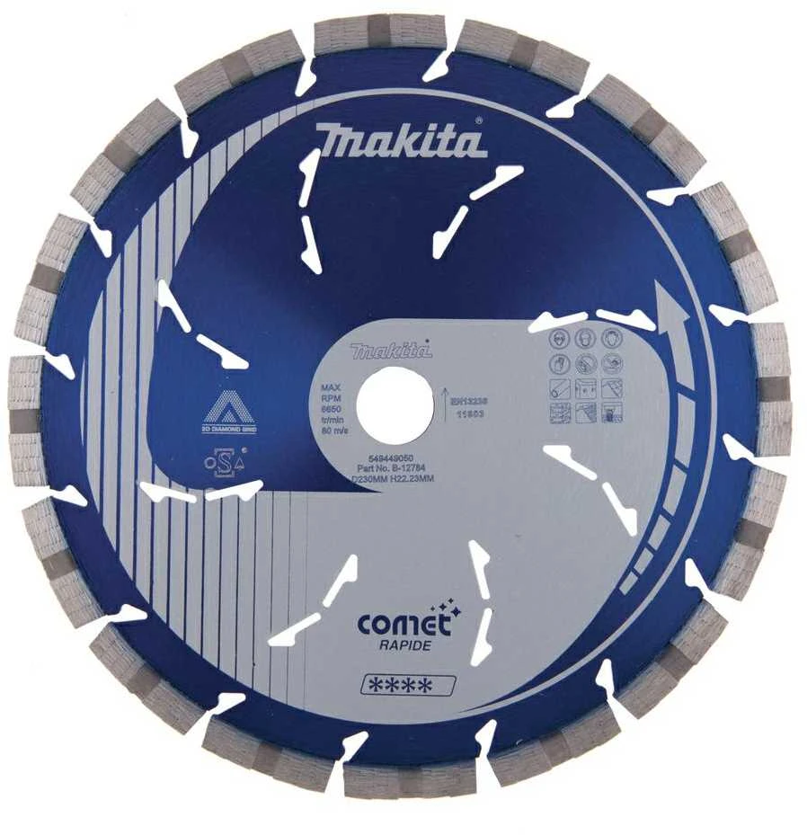 Makita Deimantinis diskas 230mm COMET RAPID B-12784