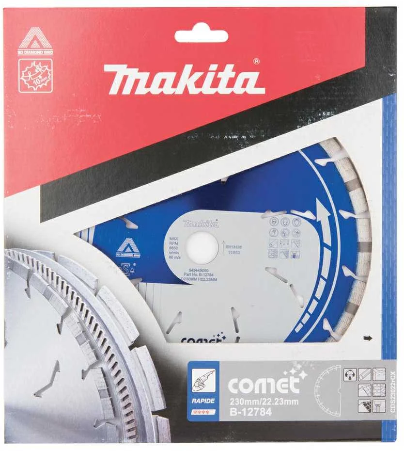 Makita Deimantinis diskas 230mm COMET RAPID B-12784