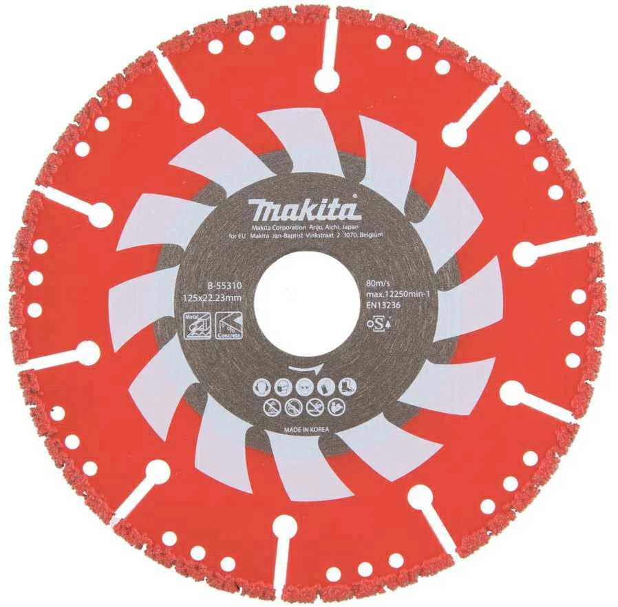 Makita Deimantinis diskas RESCUE B-55310 125X22,23MM