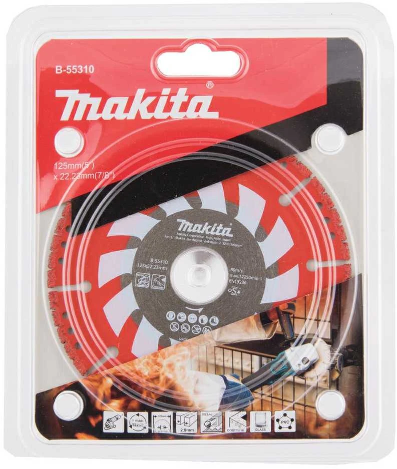 Makita Deimantinis diskas RESCUE B-55310 125X22,23MM