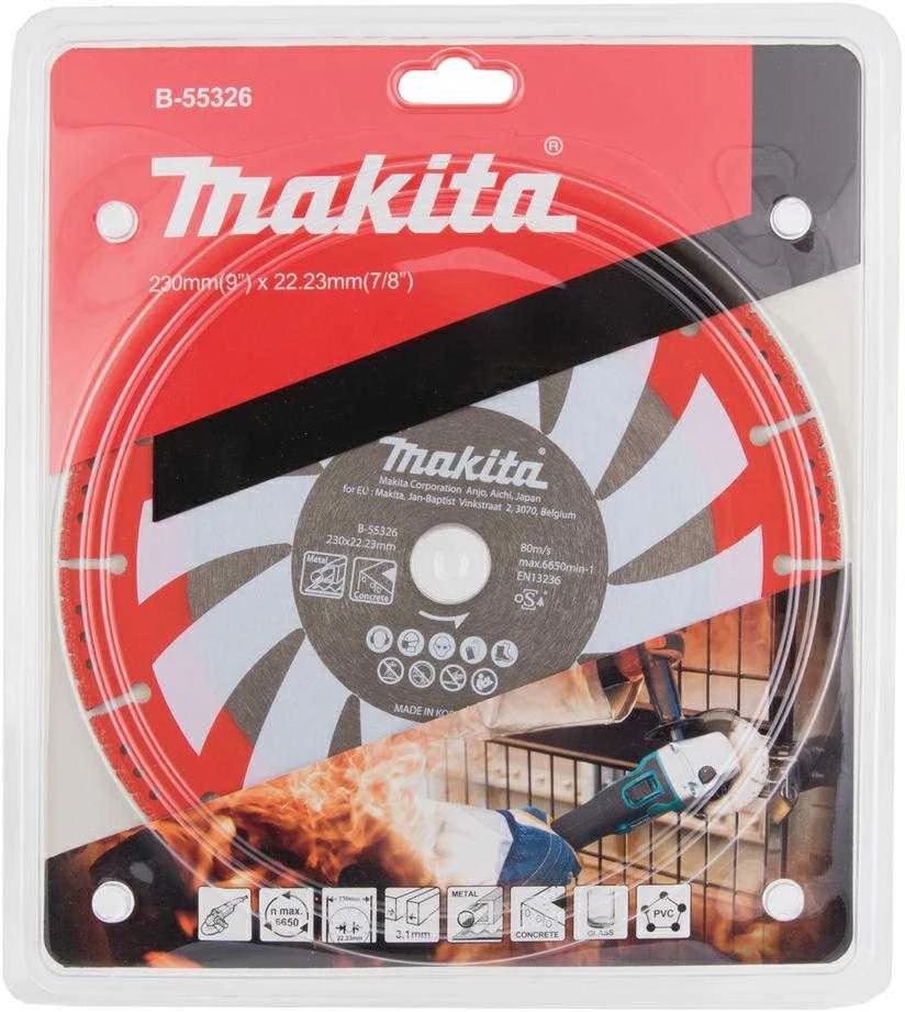 Makita B-55326 Deimantinis diskas 230X22,23MM RESCUE