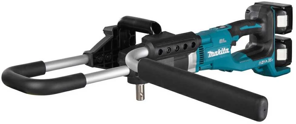 Makita DDG461Z akumuliatorinis įžeminimo grąžtas 2X18V ličio jonų, BL variklis, 2 greičiai, maks. 200 mm, tiesiogiai pritvirtintas grąžto antgalis, be akumuliatoriaus ir krovikli