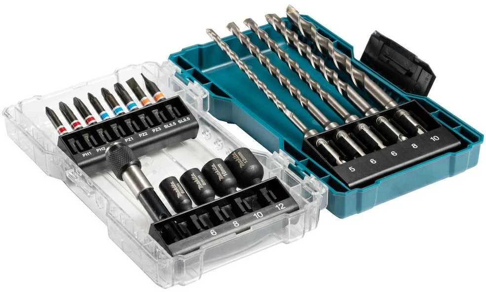 Grąžtas Makita E-07026 Sukimo antgalių komplektas 18 vnt.