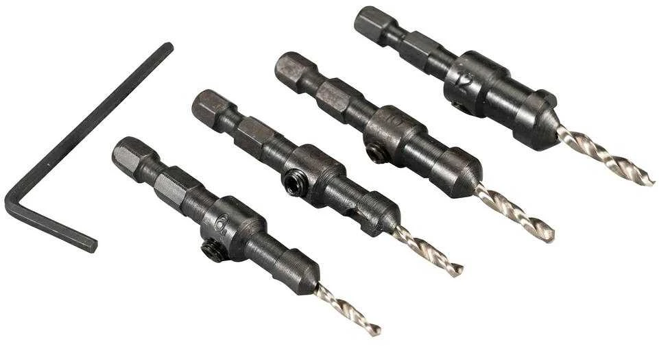 Grąžtas Makita 4 vnt grąžtų rinkinys D-73455