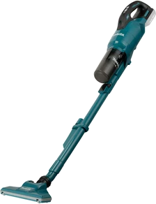 Makita DCL286FZ Akumuliatorinis dulkių siurblys, LXT, 18V, bešepetėlinis variklis, su cikloniniu priedu, mėlynos spalvos 100W. Be akumuliatoriaus ir kroviklio