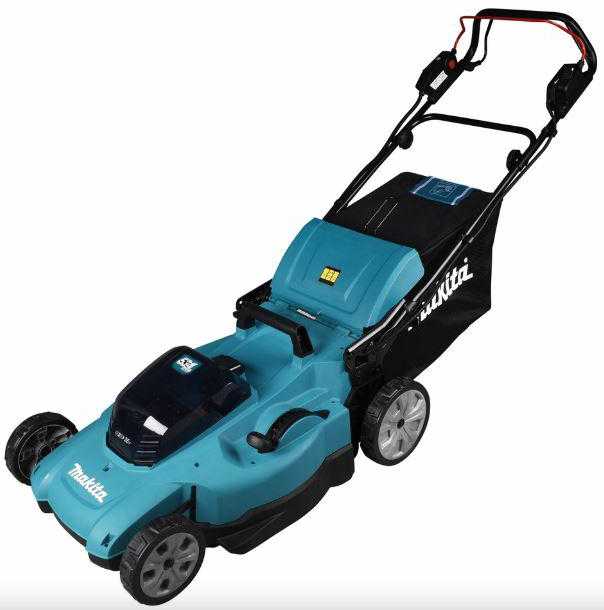MAKITA akumuliatorinė savaeigė vejapjovė DLM539CT2, 2x18V, 53cm, 2x5,0Ah