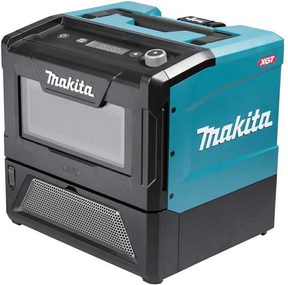Makita MW001GZ Akumuliatorinė XGT mikrobangų krosnelė 40V Max; 8 L; Max 500W; 8,9kg; Be akumuliatorių ir kroviklio!
