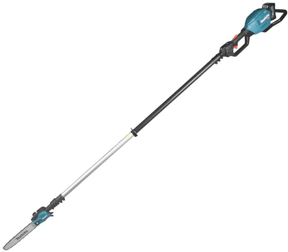 Grandininis pjūklas Makita UA004GZ Cordless telescopic pole saw, 40Vmax XGT, BL-motor, 300mm, 20 m/s. be akumuliatoriaus ir kroviklio