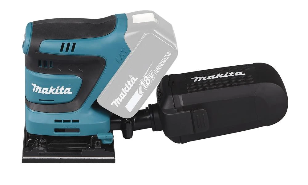 Makita DBO480Z šlifuoklis su dulkių maišeliu