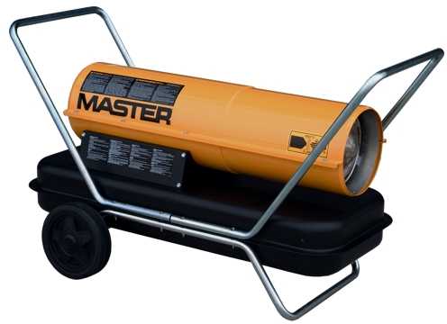 Tiesioginio degimo dyzelinis šildytuvas B 150 CED, 44 kW, Master