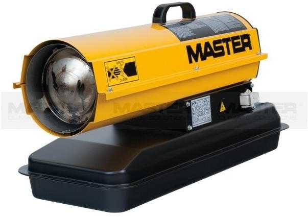 Tiesioginio degimo dyzelinis šildytuvas B70 CED, 20kW, Master