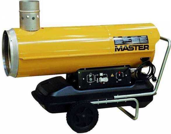 Netiesioginio degimo dyzelinis šildytuvas BV 170 E 47 kW, Master