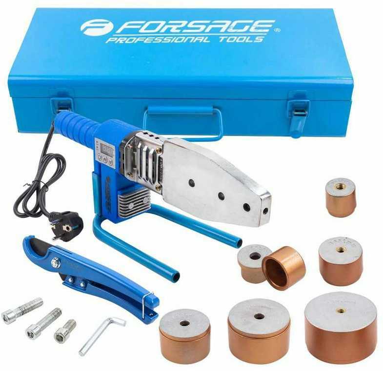 Hikoki Rockforce Wmc FORSAGE PVC vamzdžių suvirinimo įrenginys 1000 W (20, 25, 32, 40, 50, 63 mm)