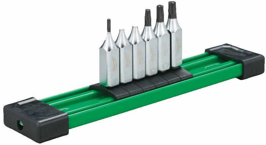 Mbg Piotr Kizlinski MILWAUKEE TORX antgalių rinkinys, 6 vnt., 1/4″