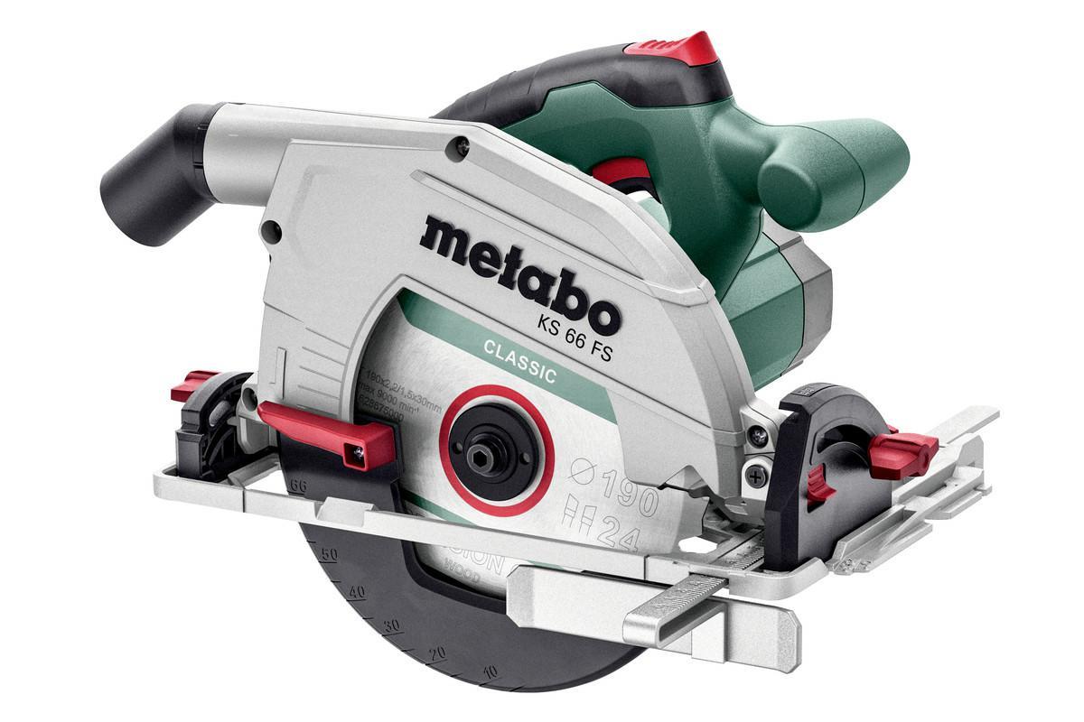Elektrinis diskinis pjūklas KS 66 FS, Metabo