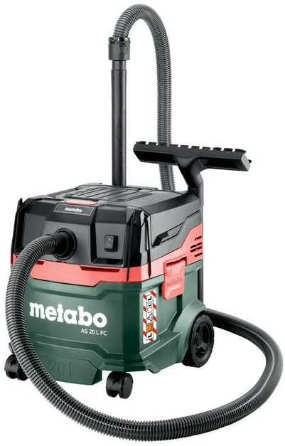 Dulkių siurblys Sauso-drėgno valymo siurblys Metabo AS 20 L PC; 1200 W