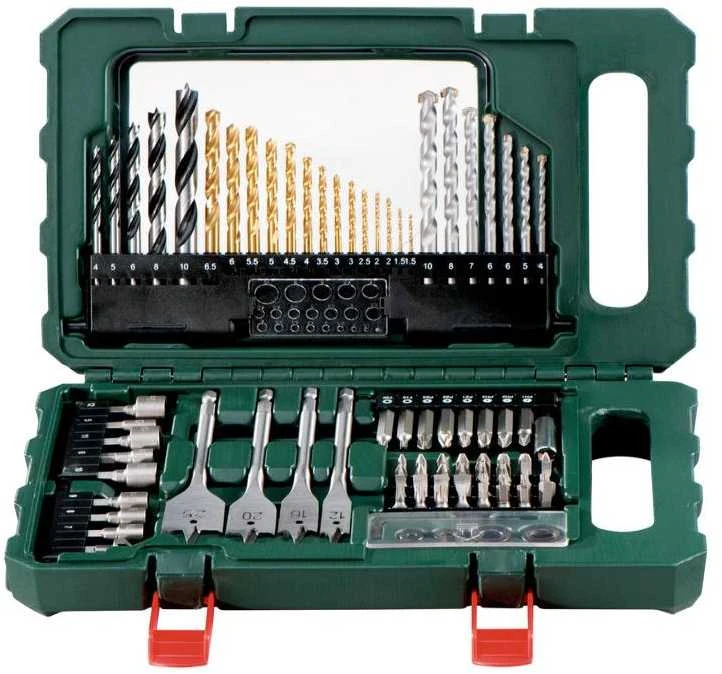 Grąžtas Gręžimo ir sukimo priedų rinkinys Promotion 86 vnt, Metabo
