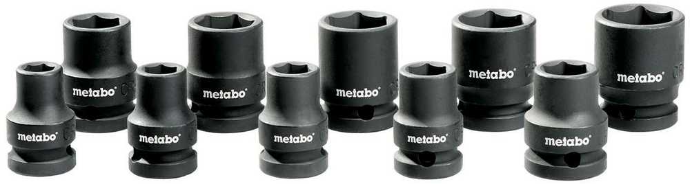 Metabo Metabo Socket Wrench Set 1/2 Impact-proof