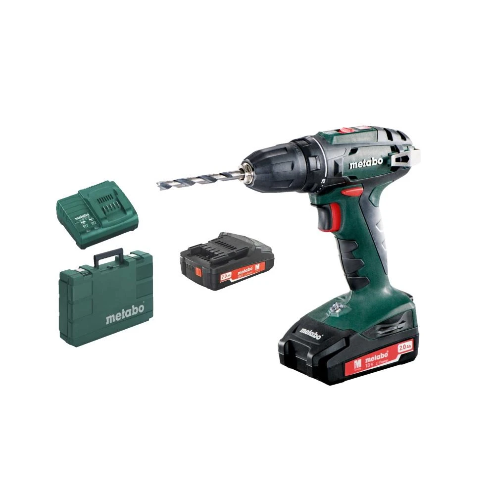 Metabo BS 18 (602207560) akumuliatorinis gręžtuvas-suktuvas