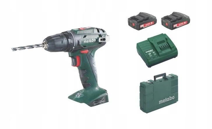 Metabo BS 18 (602207560) akumuliatorinis gręžtuvas-suktuvas