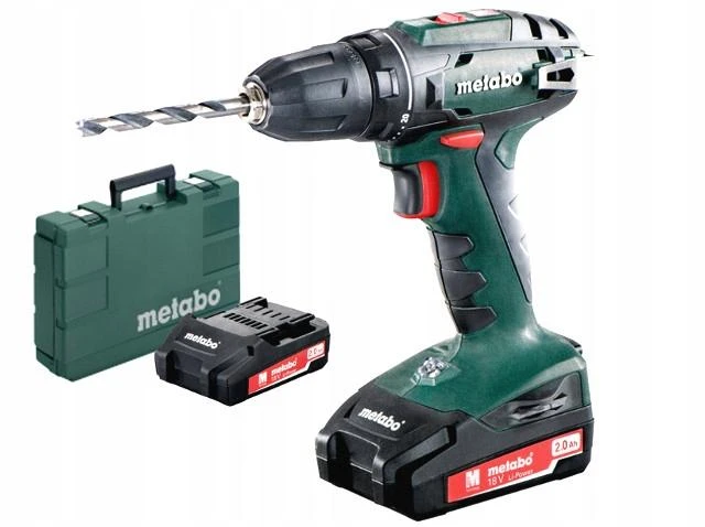 Metabo BS 18 suktuvas su lagaminu ir dviem akumuliatoriais