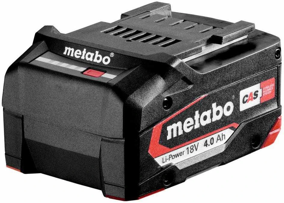 Metabo 18V 4.0Ah akumuliatorius su įkrovos indikatoriumi
