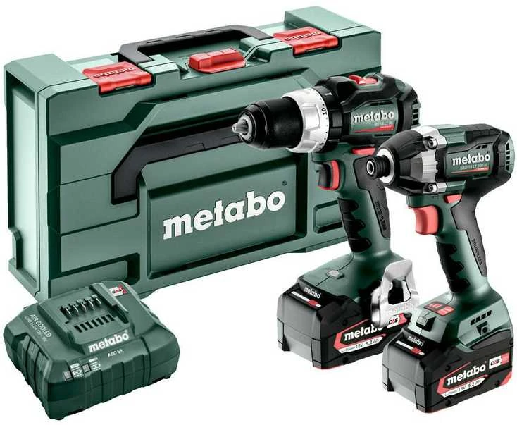 Metabo akumuliatorinių įrankių rinkinys su lagaminu