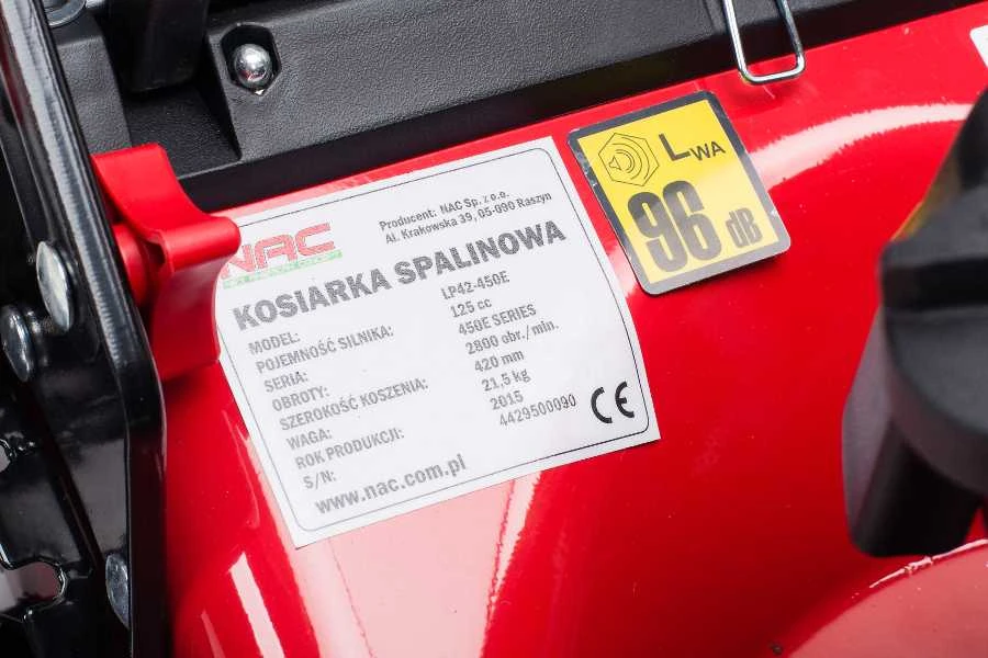 Vejapjovė Nac LP42-450E; 1,7 kW; benzininė