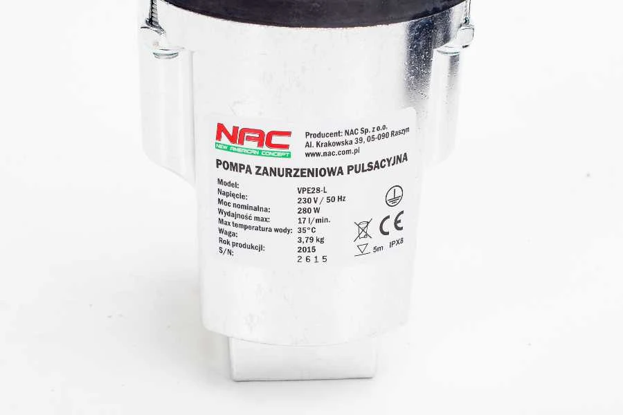 NAC DEMBRANO SIURBLIS 280W VPE28-L