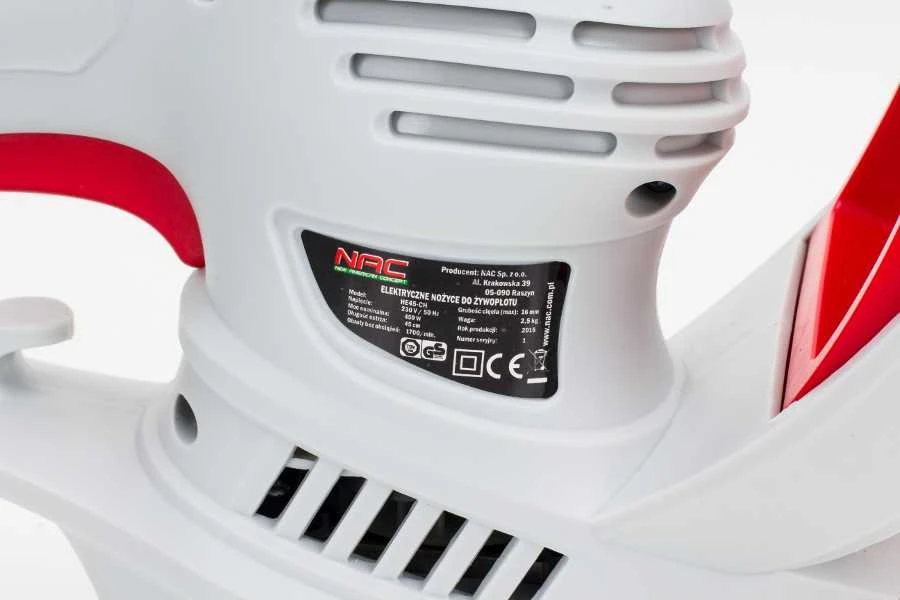 NAC GYVATYBĖS ŽIRKLĖS ELEKTRINĖS 450W 45cm 16mm HE45-CH