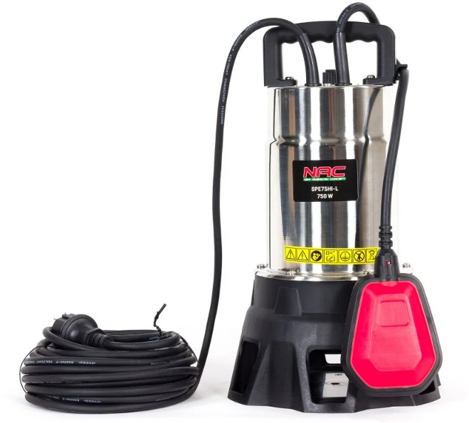 Drenažinis vandens siurblys Nac SPE75HI-L; 750 W