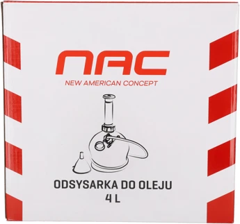 NAC alyvuogių ištraukimo siurblys 4L
