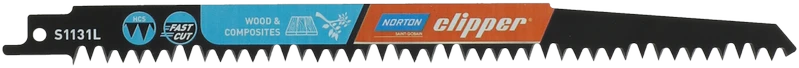 Norton Clipper NORTON PJŪKLĖ S1131L 240mm /2vnt..KIETA MEDIENA, ŠAKOS