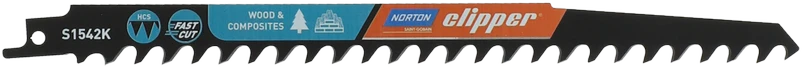 NORTON PJŪKLĖ S1542K 240mm /2vnt.. MINKŠTA MEDIENA, STATYBINĖ MEDIENA