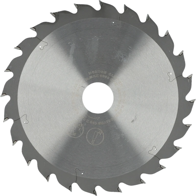 NORTON diskinis pjūklas 190 mm x 30 mm x 24z MEDIENA IR KOMPOZITAI ATB (2,8 / 1,8)