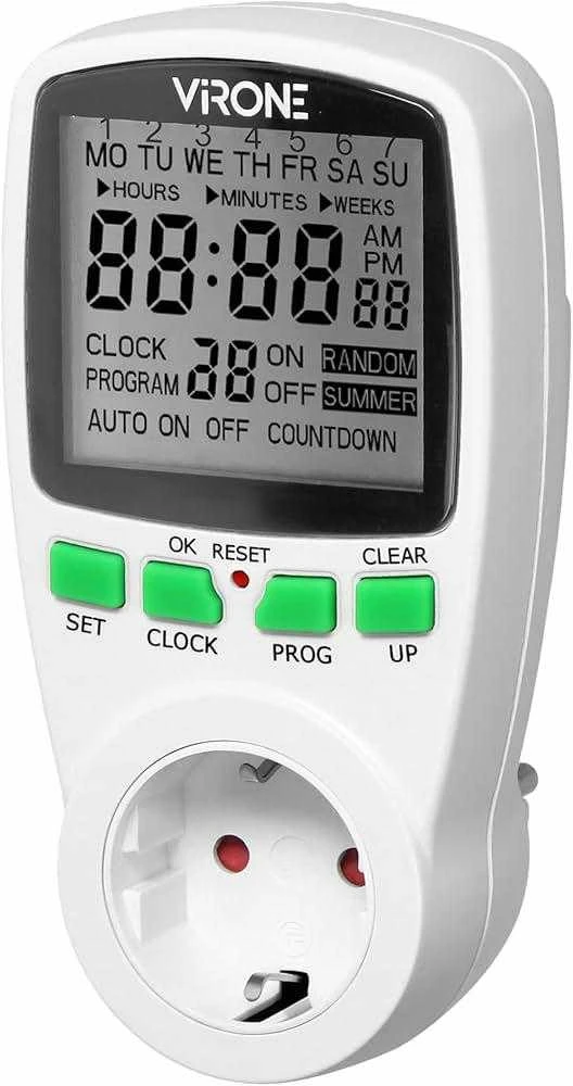 Orno Elektroninis Elektroninis laikmatis su LCD ekranu