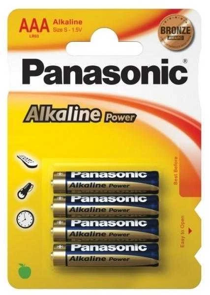 PANASONIC Baterija ALK.LR03E/BL4szt.