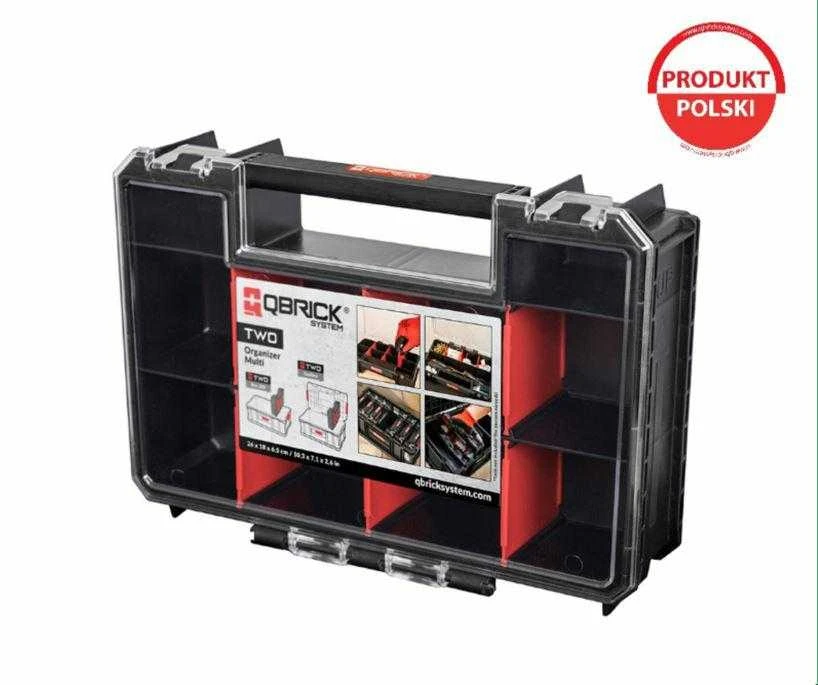 Q-Brick Patrol QBRICK SYSTEM DVIEJŲ ORGANIZATORIŲ DAUGIAFUNKCIS 257 x 182 x 65